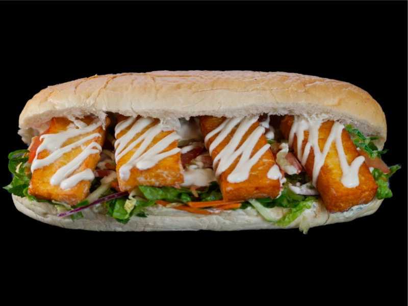 Grillkäse Baguette