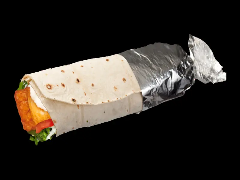 Grillkäse Wrap