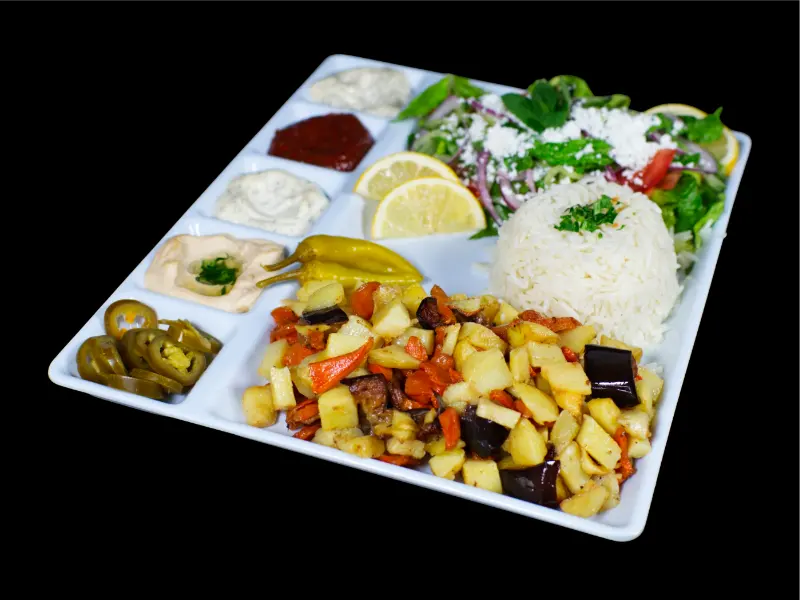 Vegetarischer Teller